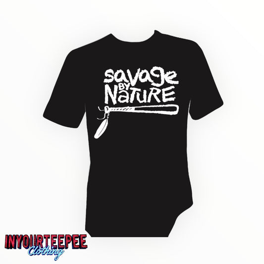 "Savage By Nature" Shirt (Black)