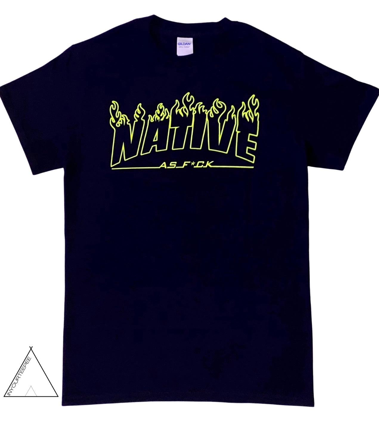 "Native As F*ck" Shirt (Black)