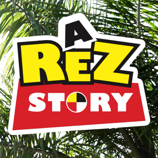 A Rez Story Sticker