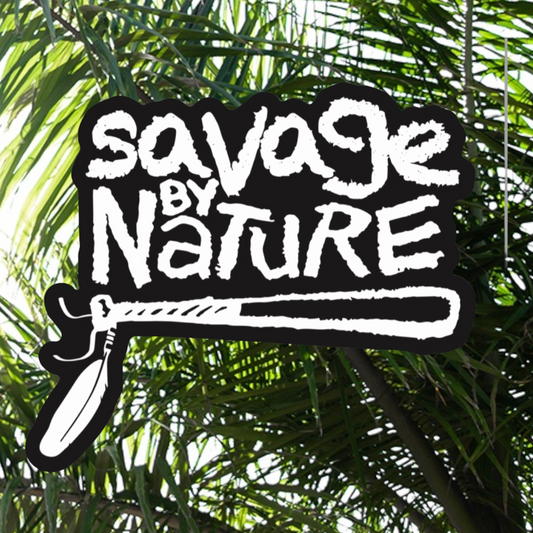 Savage By Nature Sticker
